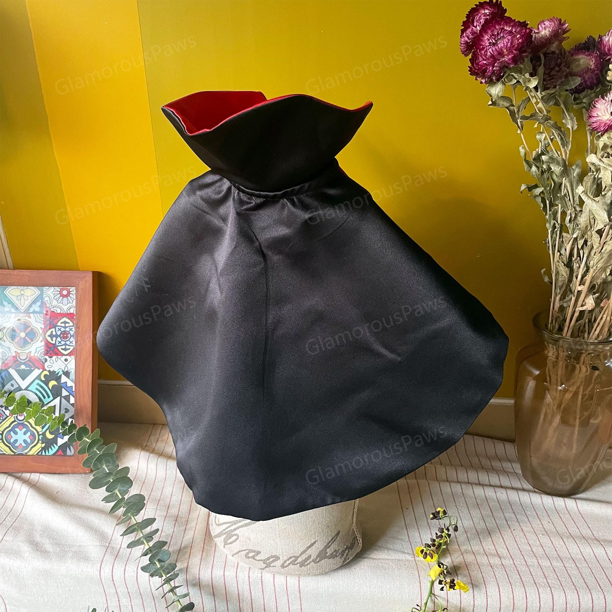 Vampire Dracula Costume for Cats and Dogs Halloween Party, Pet Cosplay ...