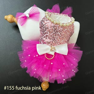 Abito da sposa con paillettes per cani, taglia e colore personalizzati, vestito tutù per compleanno per cani e gatti di taglia grande, costume da principessa per feste di ballo e discoteca, abbigliamento per animali domestici