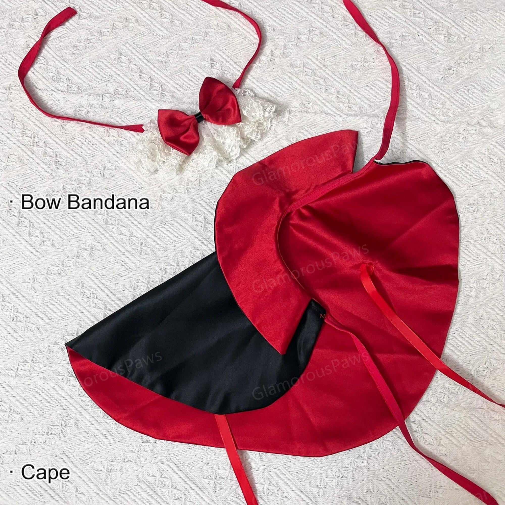 Vampire Dracula Costume for Cats and Dogs Halloween Party, Pet Cosplay ...