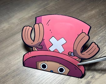 Reindeer Pirate Peeker Sticker