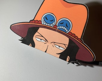 Spade Pirate Peeker Sticker