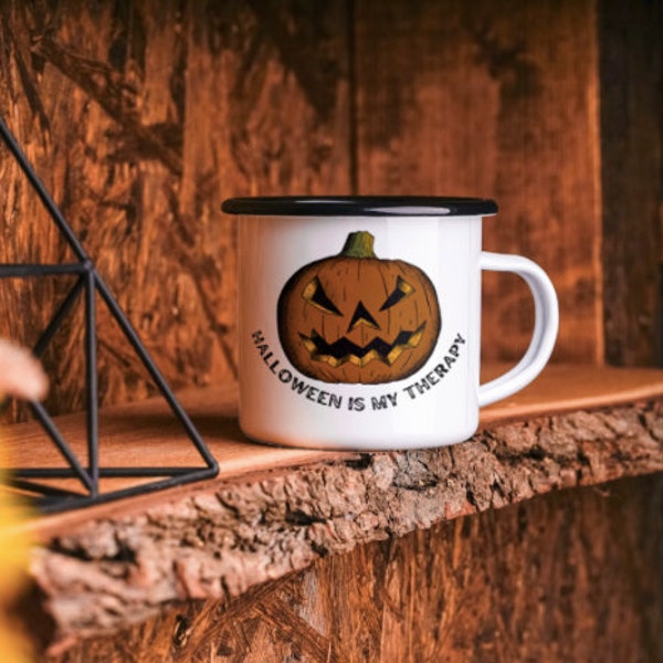 Mug émaillé Halloween