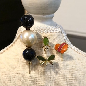 Antique Pearl Hat Pin Lot - Etsy display picture 3