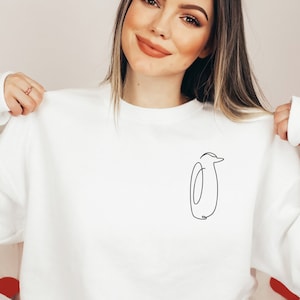 Penguin Sweatshirt, Penguin Shirt, Penguin Lover Shirt, Penguin Gift, Pocket Penguin T-Shirt, Little Penguins Gift Shirt, Cute Penguin Shirt