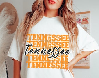 Comfort Colors Tennessee Vintage Shirt, Retro Tennessee Shirt, Vintage Football Shirt, Tennessee Pride, Tennessee Game Day, Tennessee Rush