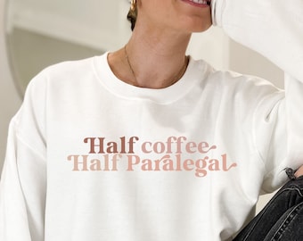 Paralegal Gift, Law School Grad Gift, Law Student Gift, Solicitor Paralegal, Women in Law, Legal Assistant Sweatshirt,Cute Law Student Shirt