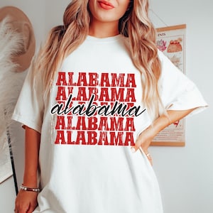 Comfort Colors Alabama Vintage Shirt, Alabama Tshirt, Alabama, Bama Shirt, Bama, Bama Tshirt, Alabama Pride Shirt, Alabama Football Shirt