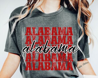 Retro Alabama Comfort Colors Shirt, Vintage Alabama Tshirt, Bama Shirt, Bama Tshirt, Alabama Pride Shirt, Alabama Tailgate Game Day Shirt