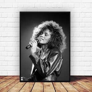 Houston Music Poster Canvas Wall Art Home Decor (No Frame)