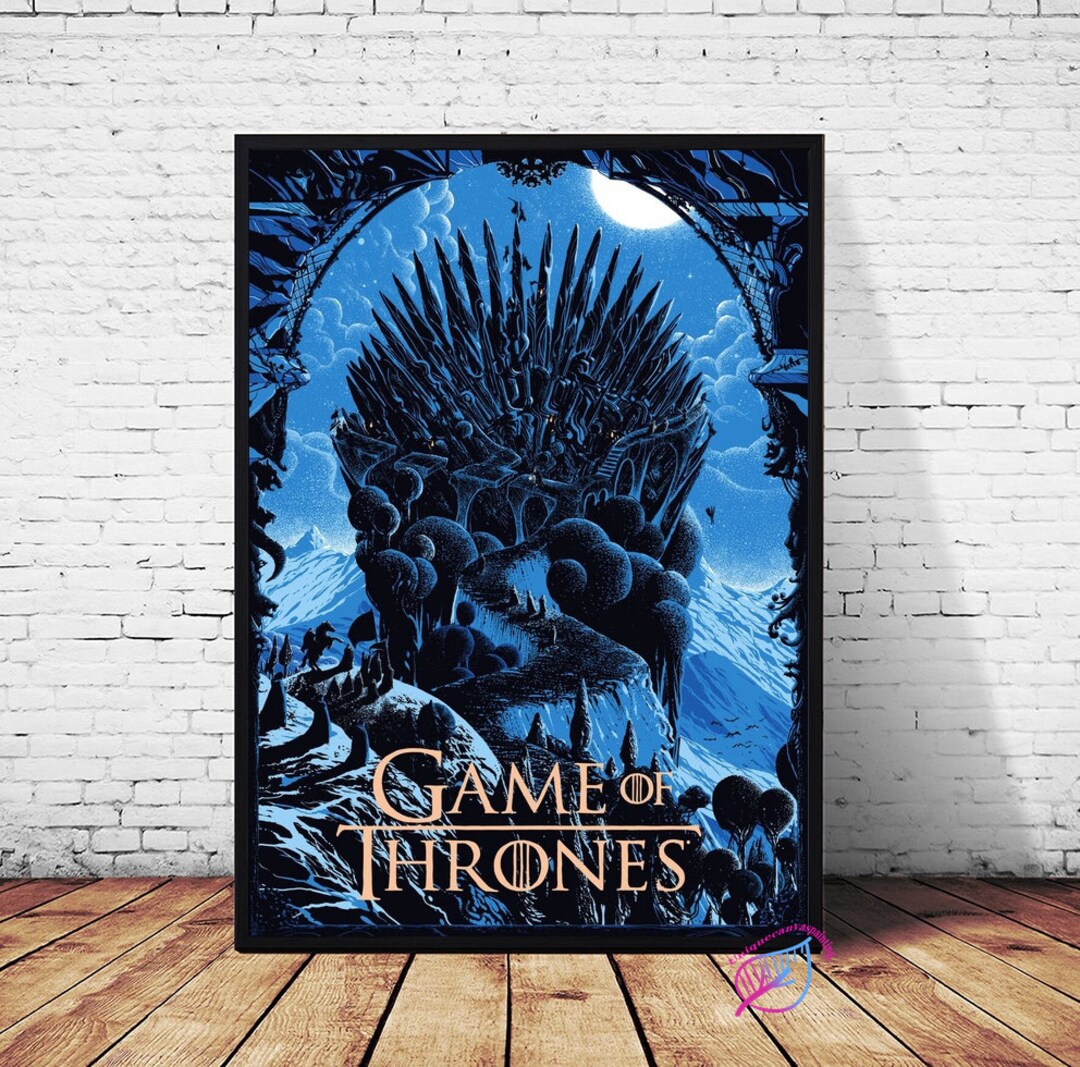 Game of Thrones Canvas Wall Art Home Decor no Frame Etsy