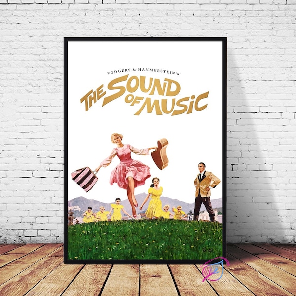 The Sound of Music Movie Poster Canvas Wall Art Home Decor (No Frame)