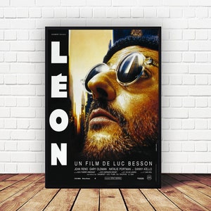 Leon The Professional Movie Poster Canvas Wall Art Home Decor (No Frame)