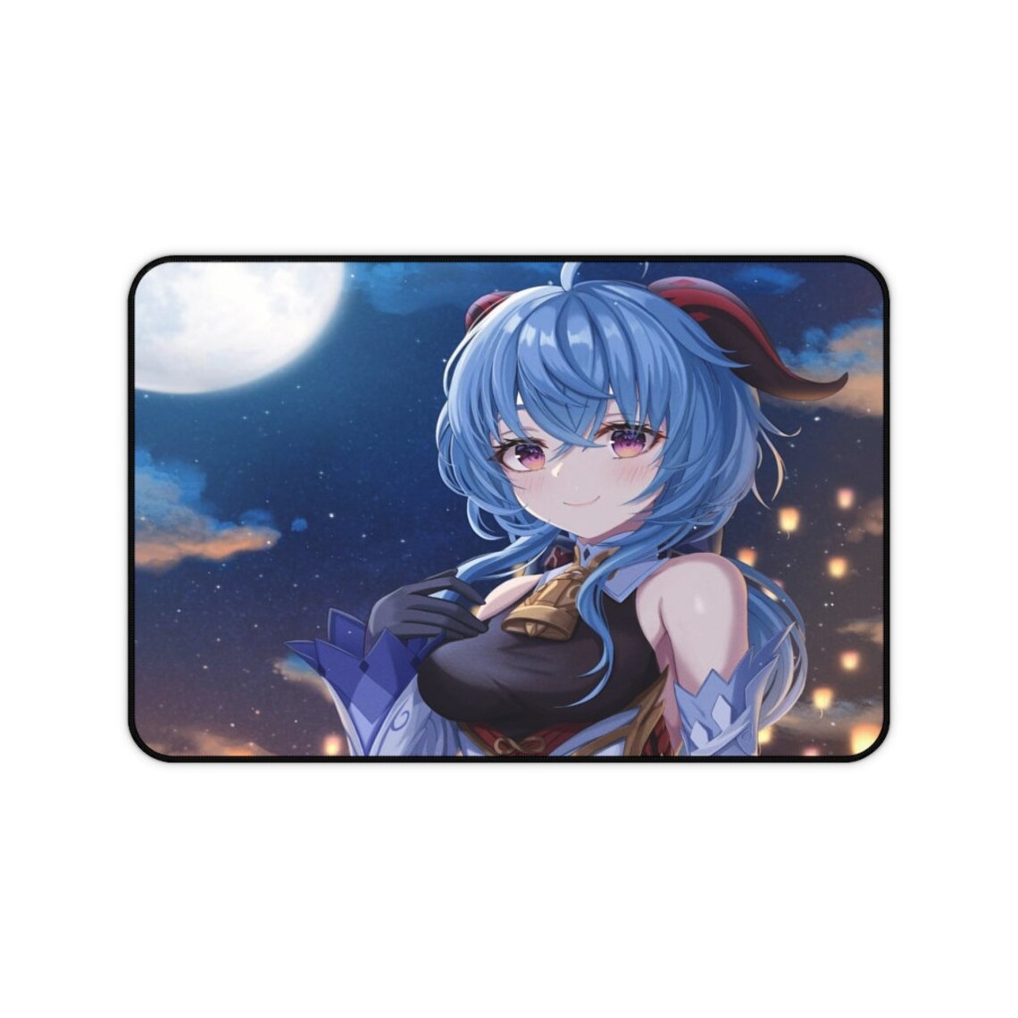 Ganyu Genshin Impact Desk Mat Etsy Ireland