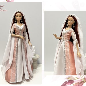 Historical  Dress for doll / Tonner Doll