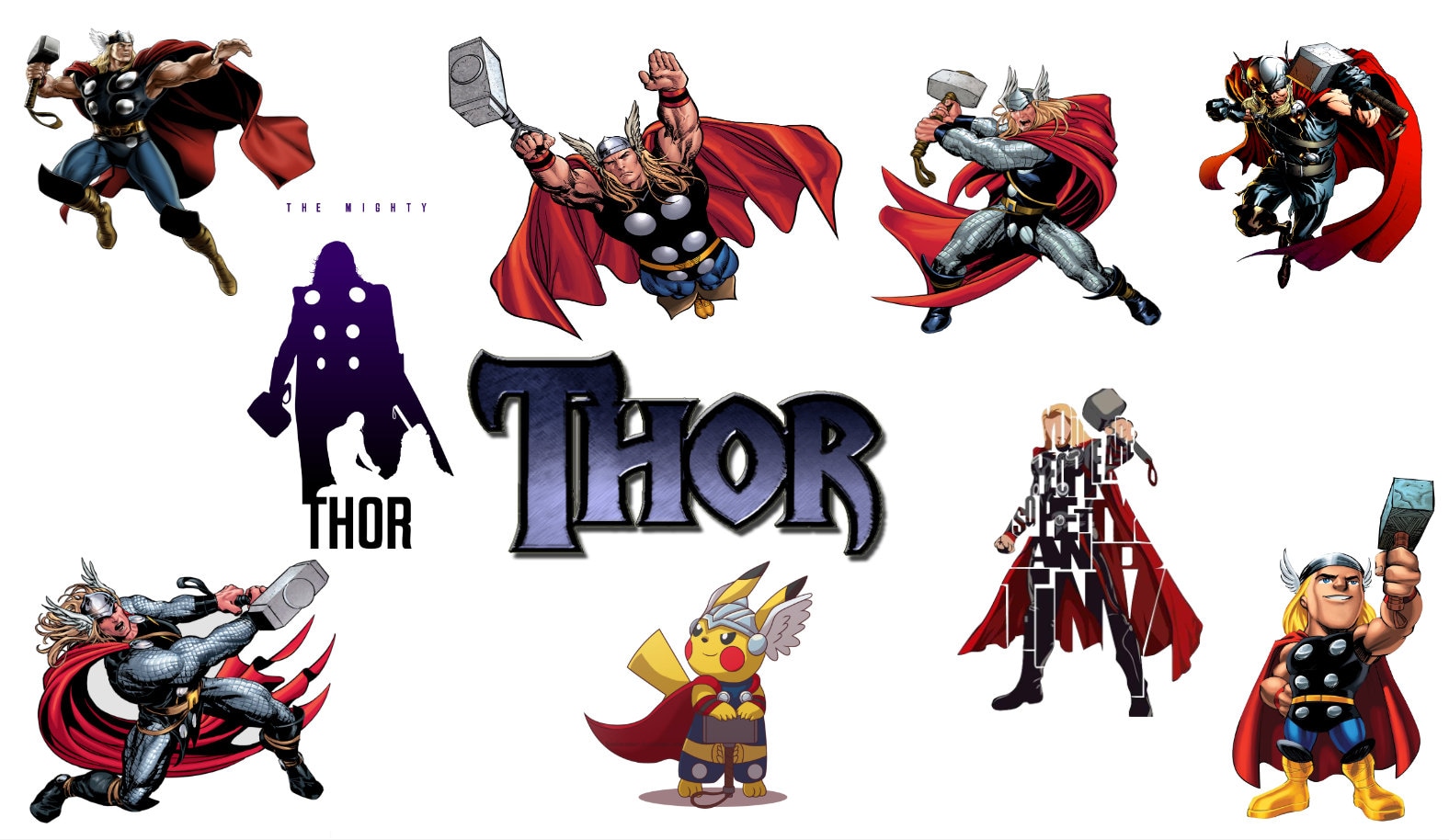 10 Pieces THOR Png - Etsy