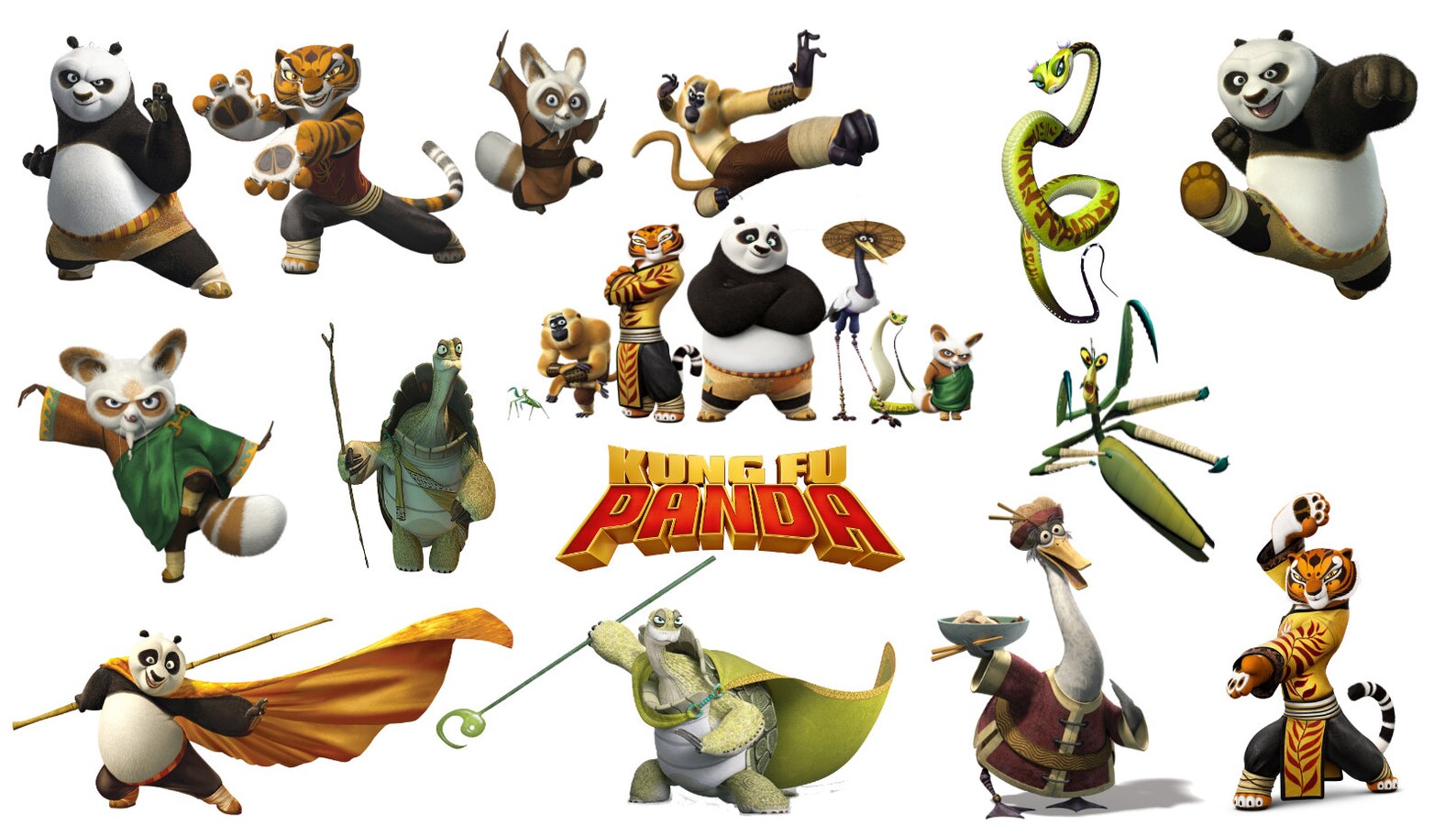 Кунг Фу Панда Арт - 54 фото