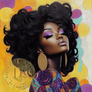 Stylish Bold Woman PNG || Chic Decor || Digital Download || Gift For Her || Printable || Print On Demand || Trendy Women Art