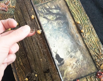 Personalisiertes Grimoire: Zauberbuch, Buch der Schatten, MADE BY ORDER