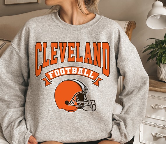 cleveland football sweatshirt