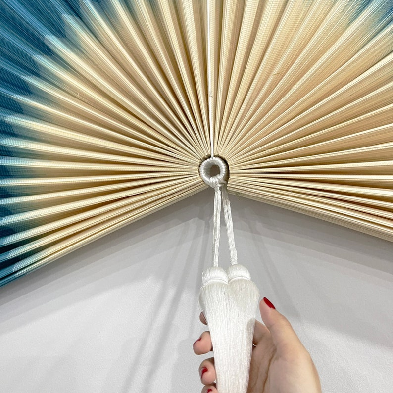 Bamboo Wall Fan Decor Wall Hanging Vintage Wall Decor Etsy