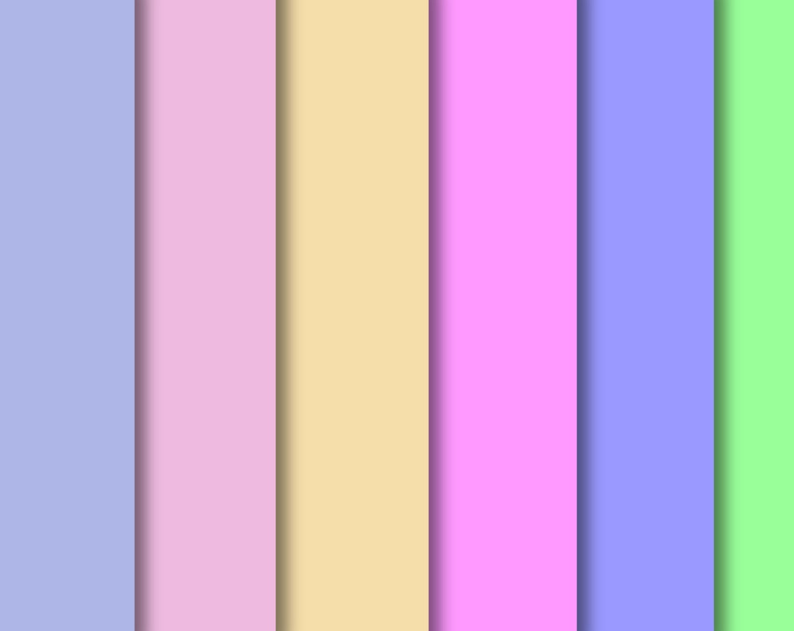 52 + Pastel Color Digital Paper, Watercolor Seamless Pattern, Pastel ...