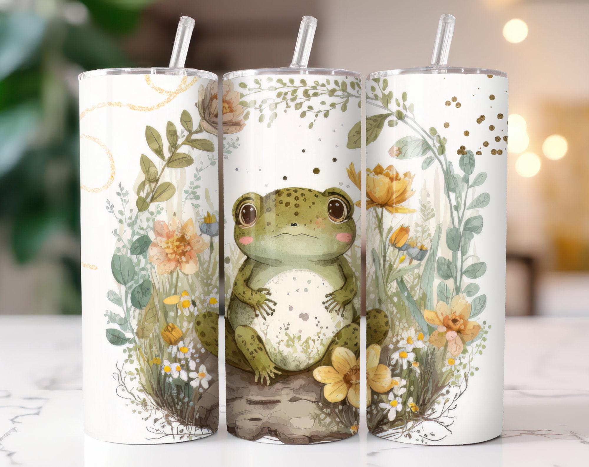 50+ Frog Tumbler Wrap, Funny Frog Tumbler Wrap, 20oz Frog Sublimation ...