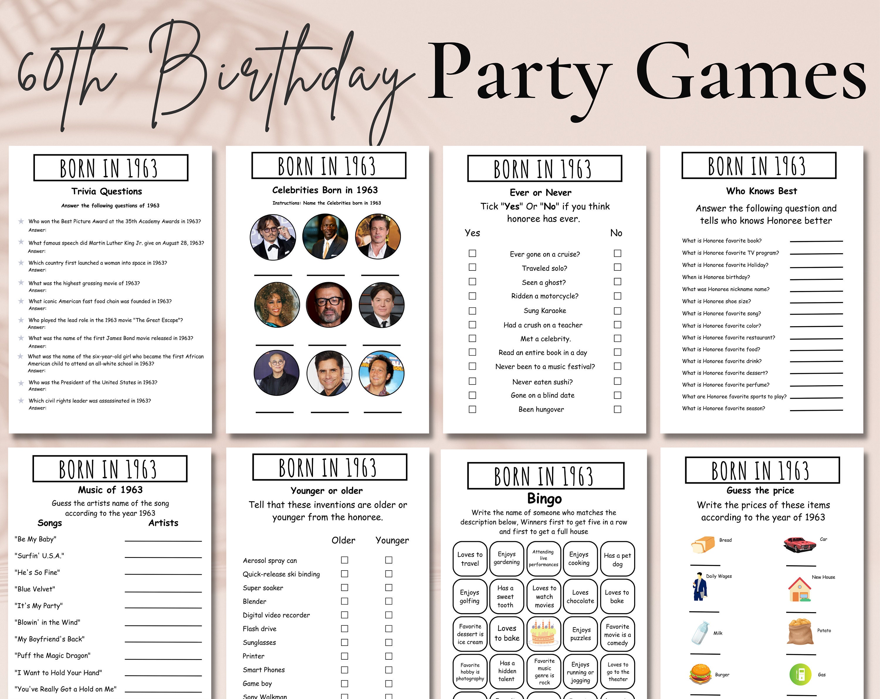 60th-birthday-party-games-bundle-born-in-1963-games-etsy