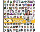 1000 + T-Shirt Designs Bundle PNG, Funky Clipart, Retro Sarcastic Svg, Kids T-shirt Designs, Trendy, T-Shirt Svg, T-shirt Sublimation PNG