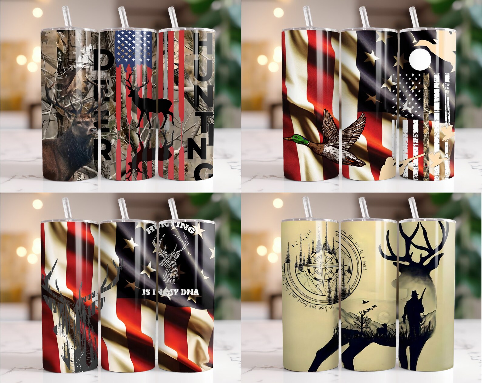 120 + Hunting Tumbler Wrap, Deer Hunting Tumbler, Hunting Life 20oz ...