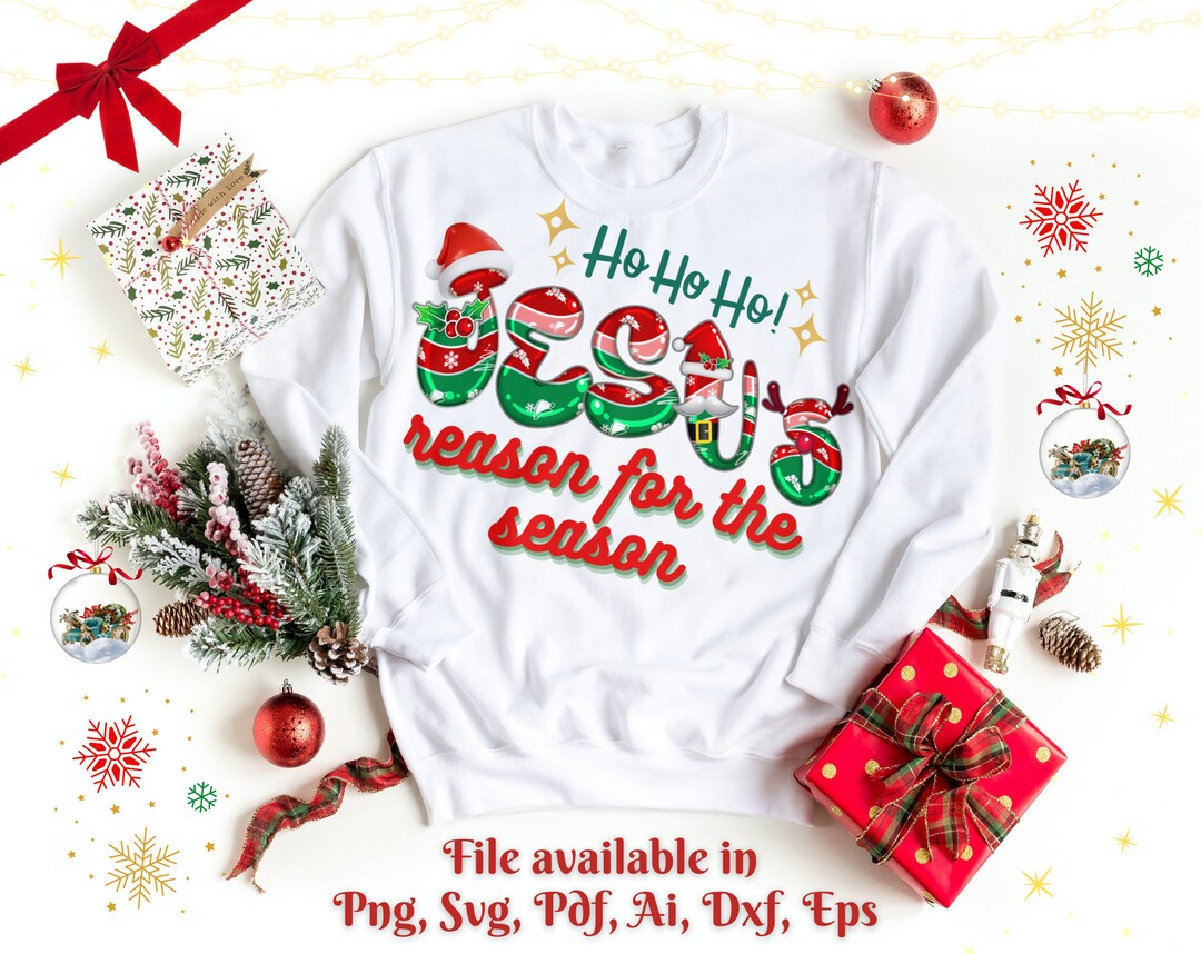 Jesus Christmas Png Jesus Christmas Svg Png Jpeg Religious - Etsy