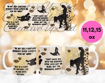 My Favorite Thing To Do Is You Mug, 11oz & 15oz Funny Dirty Valentine Mug Design, Adult Humor Mug Template, Couple Love Mug Instant Download