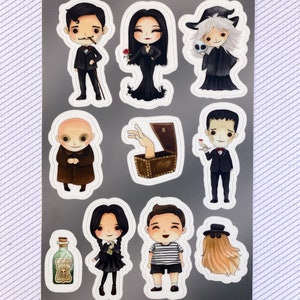 Halloween Family Sticker Sheet