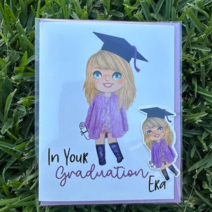 Eras Graduation Card, Graduation Greeting Card, Swiftie Gradutation Card
