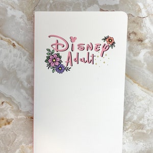 Disney Adult Notebook