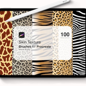 Pinceaux pour texture de peau pour procréer | Détails de la peau réalistes pour les portraits et l&#39;art numérique