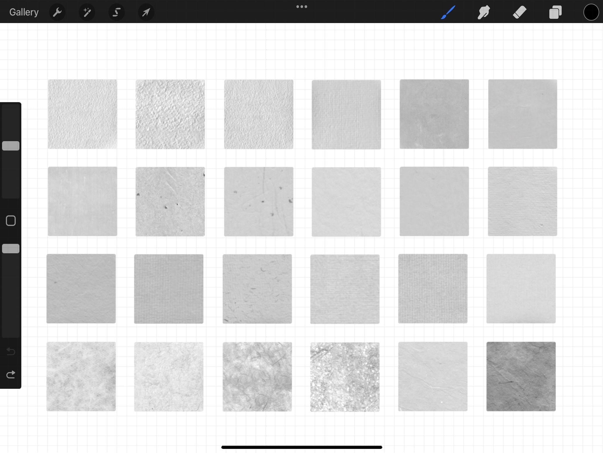 Procreate Paper Texture Brushes | 167 Realistic Digital Art Tools ...