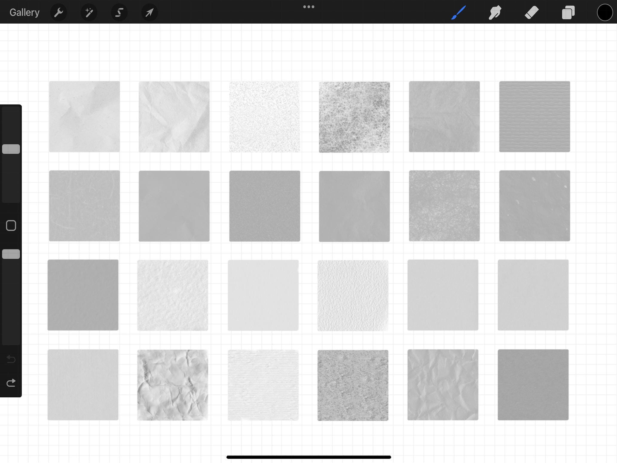 Paper Texture Brushes for Procreate | Realistic Paper Textures for ...