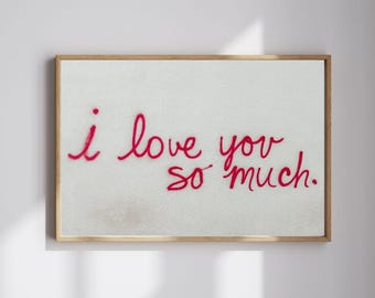 I Love You So Much Mural Austin Texas Photography Print, Austin TX Wall Art, South Congress SoCo Decor, Pink Love Graffiti Photo