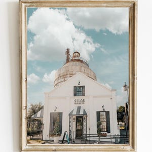 Waco Texas Print, Silos Baking Print, Texas Photography, Magnolia Silos Sign Decor, Webster Ave Print, Downtown Waco, Austin Tx