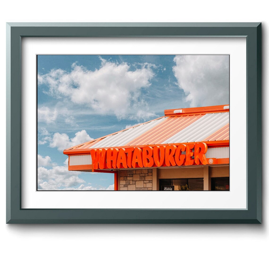 Austin Texas Print: Whataburger Neon Sign Photography - Etsy