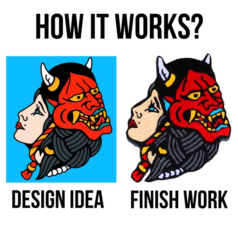 Custom by Your Design Tufted Fluffy Rugs Carpets Personalized Etsy