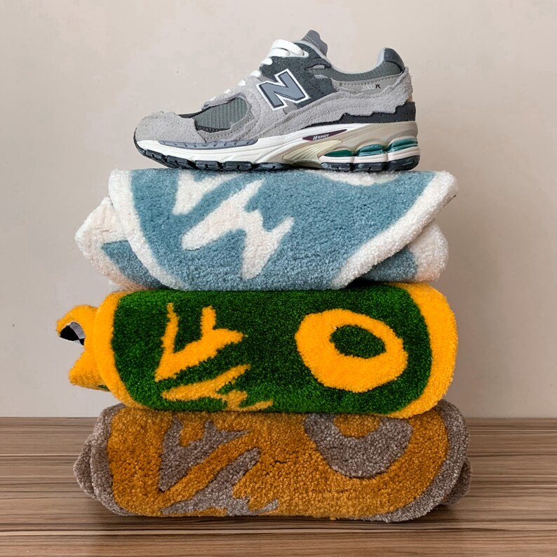 Custom by Your Design Tufted Fluffy Rugs Carpets Personalized Etsy