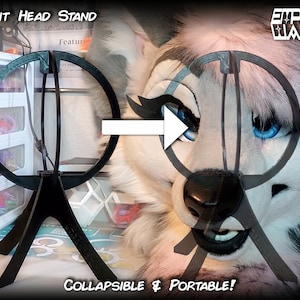 Collapsible Fursuit Head Stand