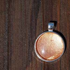 Pure Copper| acrylic casting | Pendant| Handmade casting pendant made of copper and acrylic| Artistic acrylic pendant