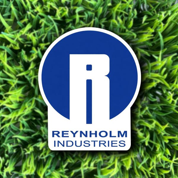 Reynholm Industries / The IT Crowd / tv show vinyl matte sticker