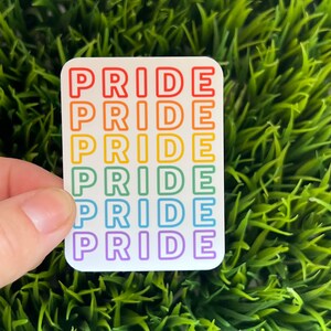 Pride Pride Pride sticker