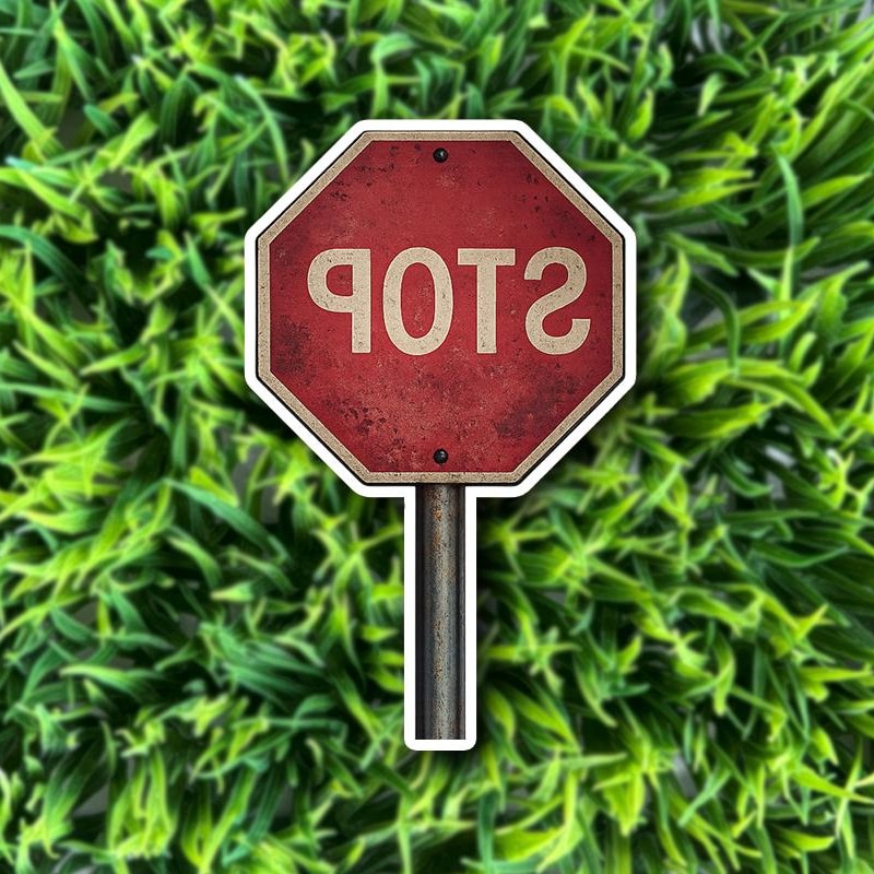 Backrooms Stop Sign - Etsy