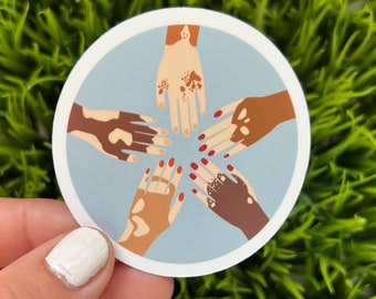Vitiligo 2 sticker
