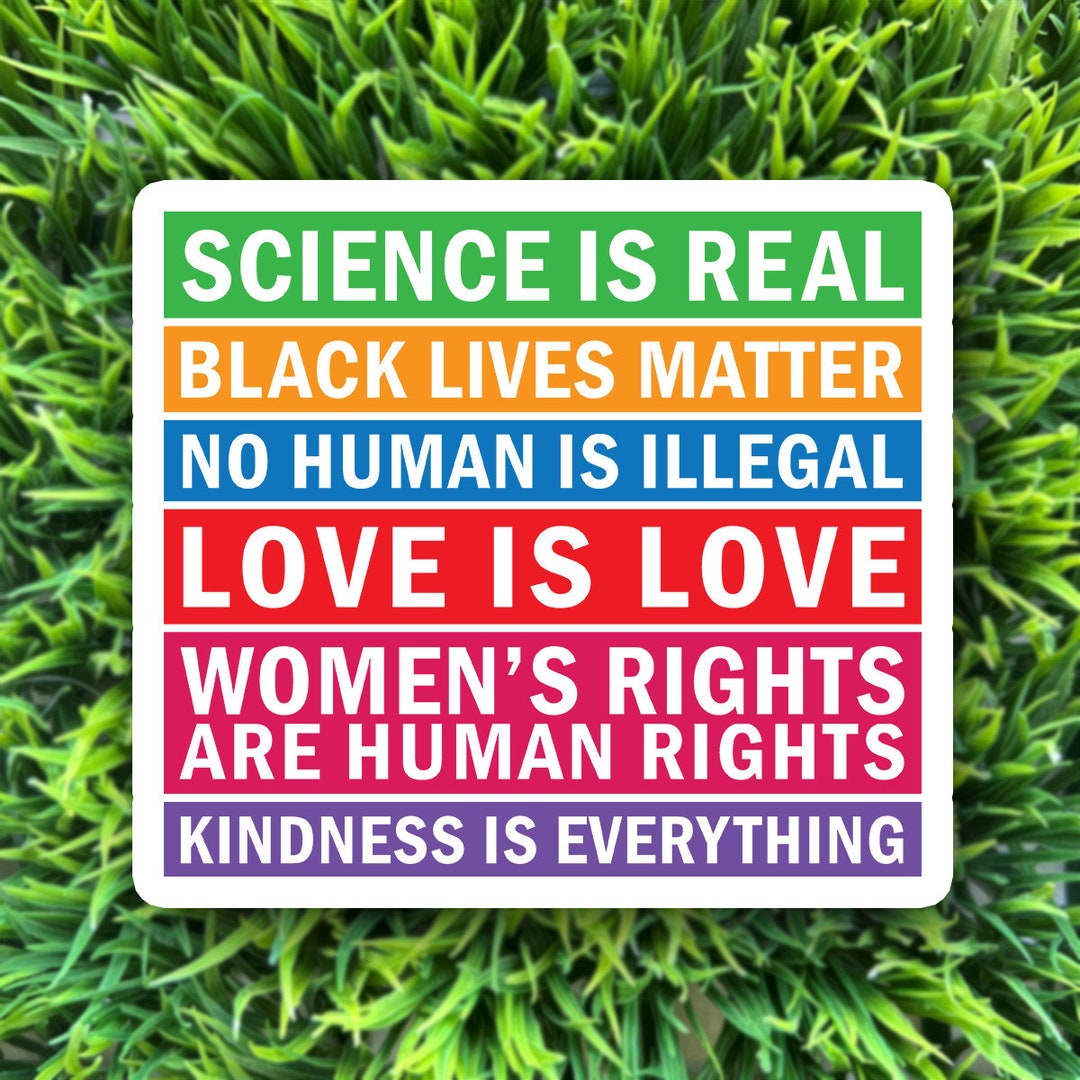 Science is Real Sticker - Etsy