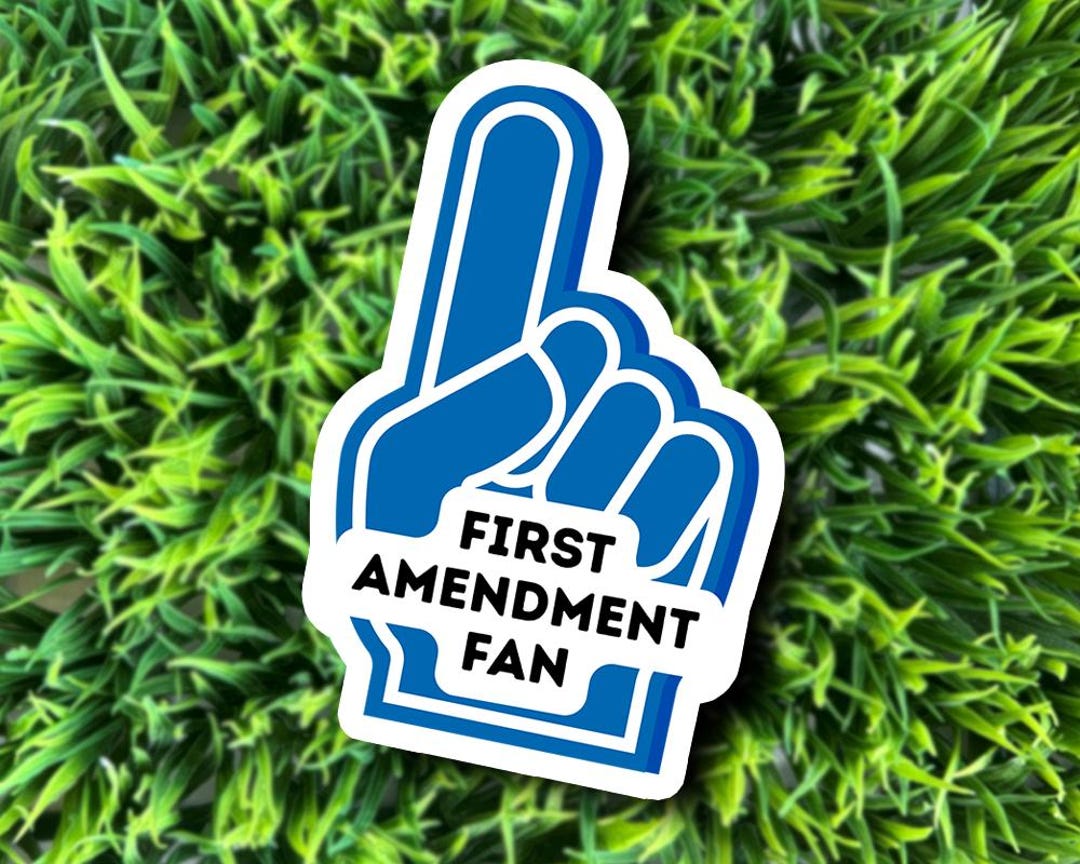First Amendment Fan / Freedom of Speech Separation of Church and State ...
